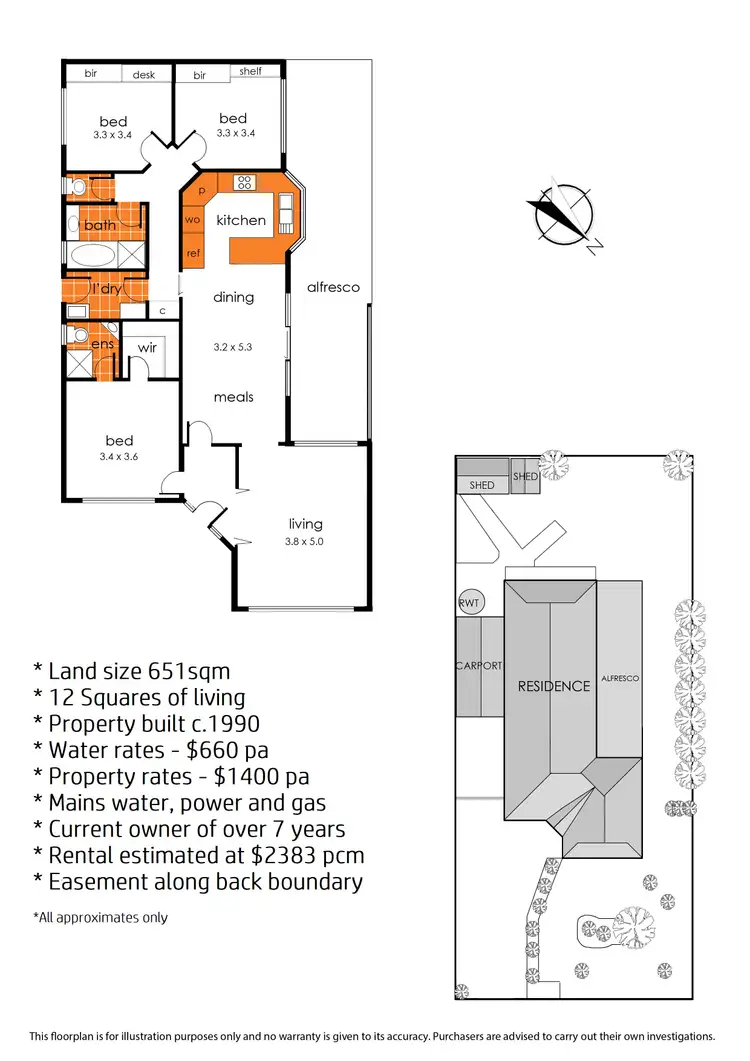 Floorplan of Homely house listing, 41 Wiltshire Drive, Somerville VIC 3912