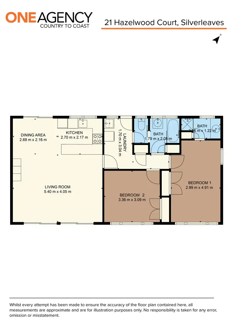 Floorplan of Homely house listing, 21 Hazelwood Court, Silverleaves VIC 3922