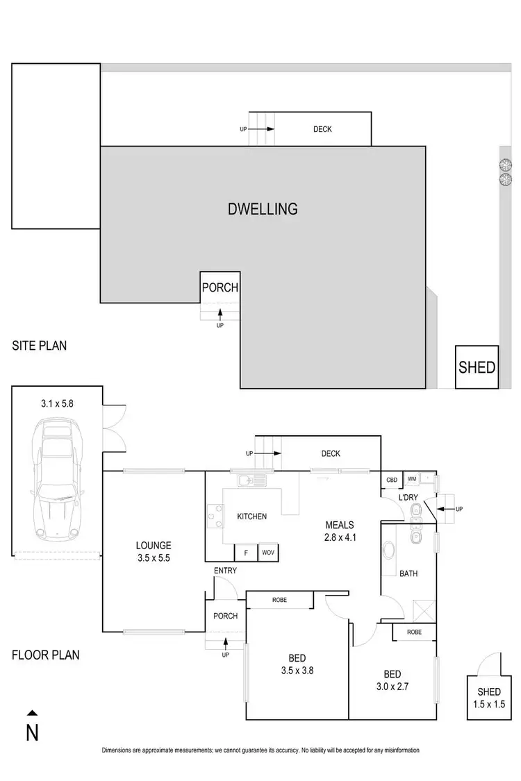 Floorplan of Homely unit listing, 3/24 Nelson Street, Ringwood VIC 3134