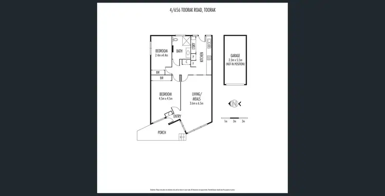 Floorplan of Homely apartment listing, 4/656 Toorak Road, Toorak VIC 3142