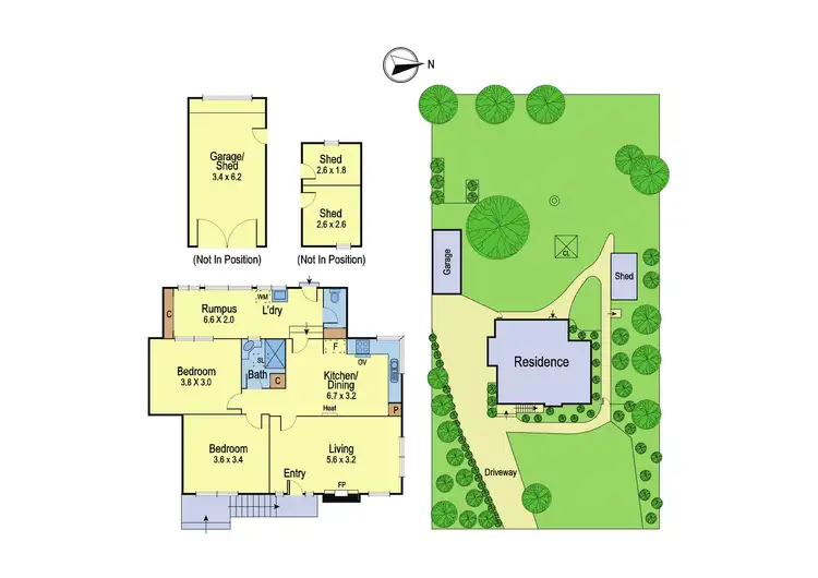 Floorplan of Homely house listing, 7 Natimuk Street, Greensborough VIC 3088