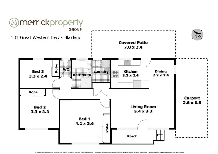 Floorplan of Homely house listing, 131 Great Western Highway, Blaxland NSW 2774