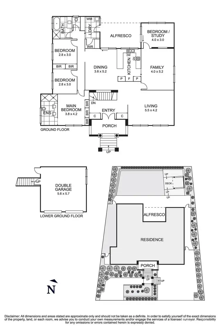 Floorplan of Homely house listing, 42 Shakespeare Drive, Templestowe VIC 3106