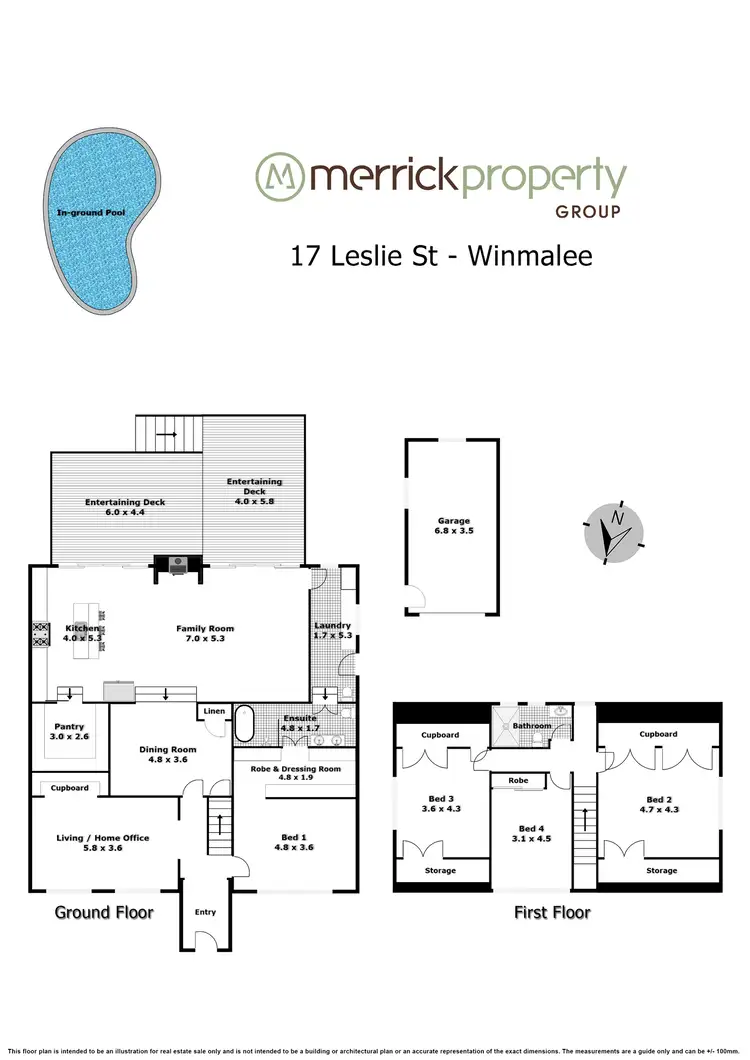 Floorplan of Homely house listing, 17 Leslie Street, Winmalee NSW 2777
