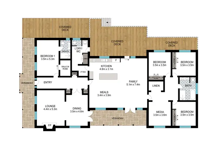 Floorplan of Homely rural property listing, 186 Bobs Creek Road, Bobs Creek NSW 2439