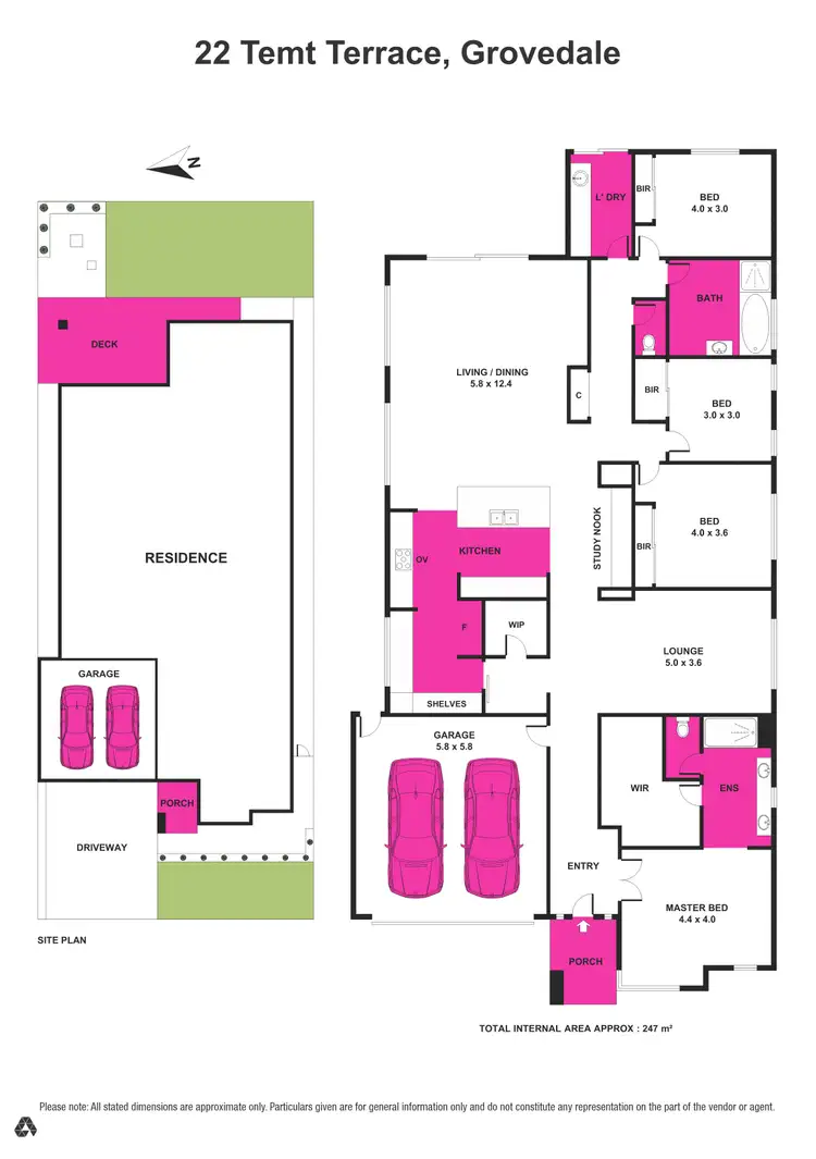 Floorplan of Homely house listing, 22 Temt Terrace, Grovedale VIC 3216