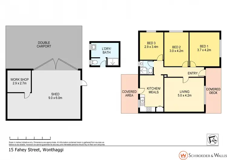 Floorplan of Homely house listing, 15A Fahey Street, Wonthaggi VIC 3995