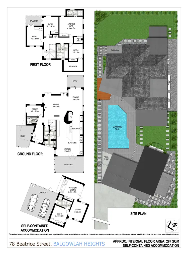 Floorplan of Homely house listing, 78 Beatrice Street, Balgowlah Heights NSW 2093