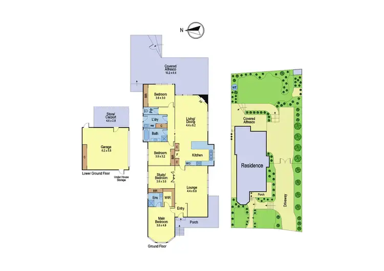Floorplan of Homely house listing, 15 Hotham Court, Diamond Creek VIC 3089
