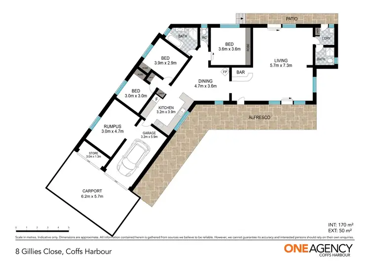 Floorplan of Homely house listing, 8 Gillies Close, Coffs Harbour NSW 2450