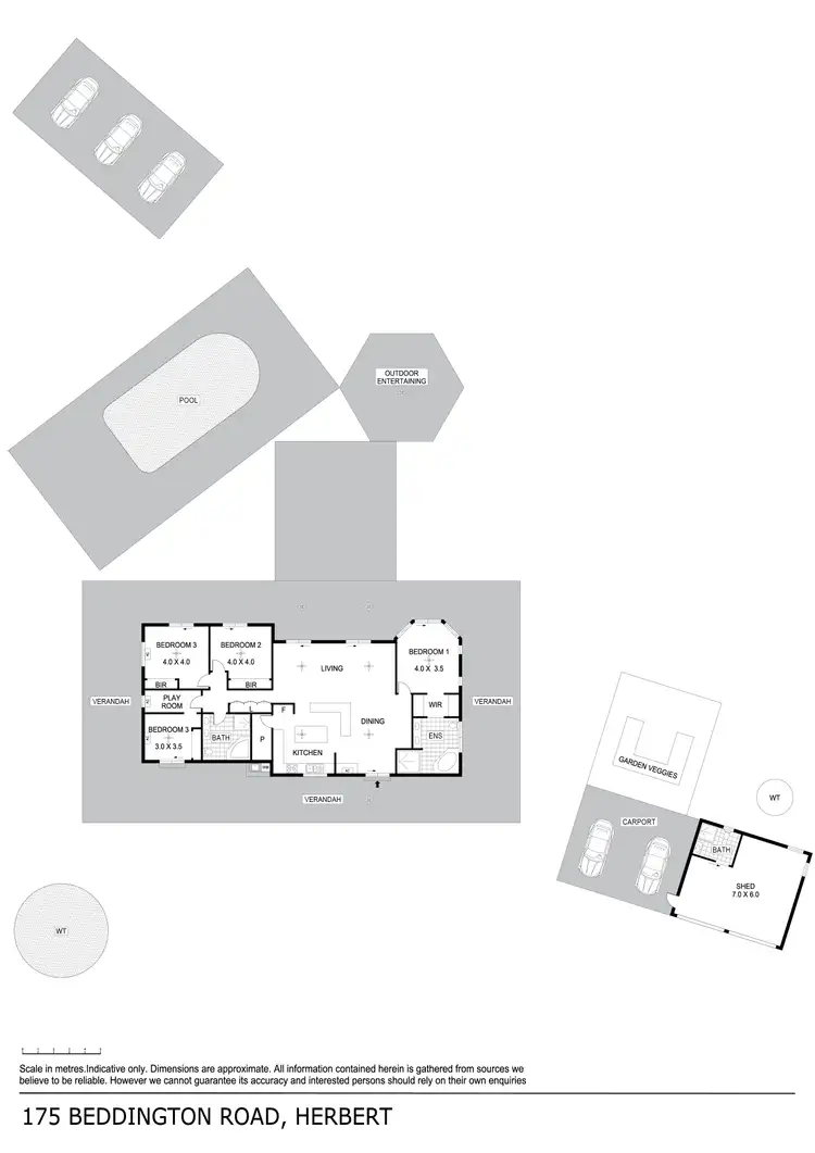 Floorplan of Homely house listing, 175 Beddington Road, Herbert NT 836