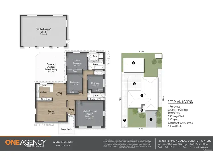 Floorplan of Homely house listing, 118 Christine Avenue, Burleigh Waters QLD 4220
