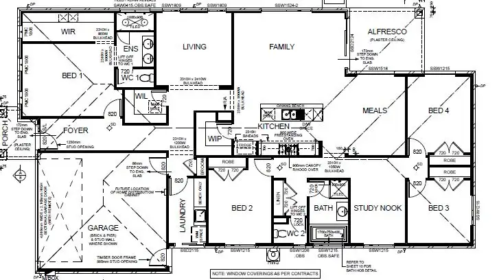 Floorplan of Homely house listing, 6 Vue Court, Daylesford VIC 3460