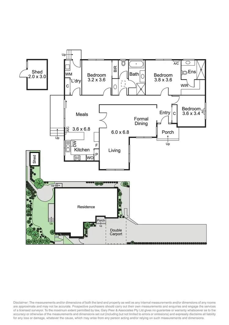 Floorplan of Homely unit listing, 2/4 Kean Street, Caulfield South VIC 3162