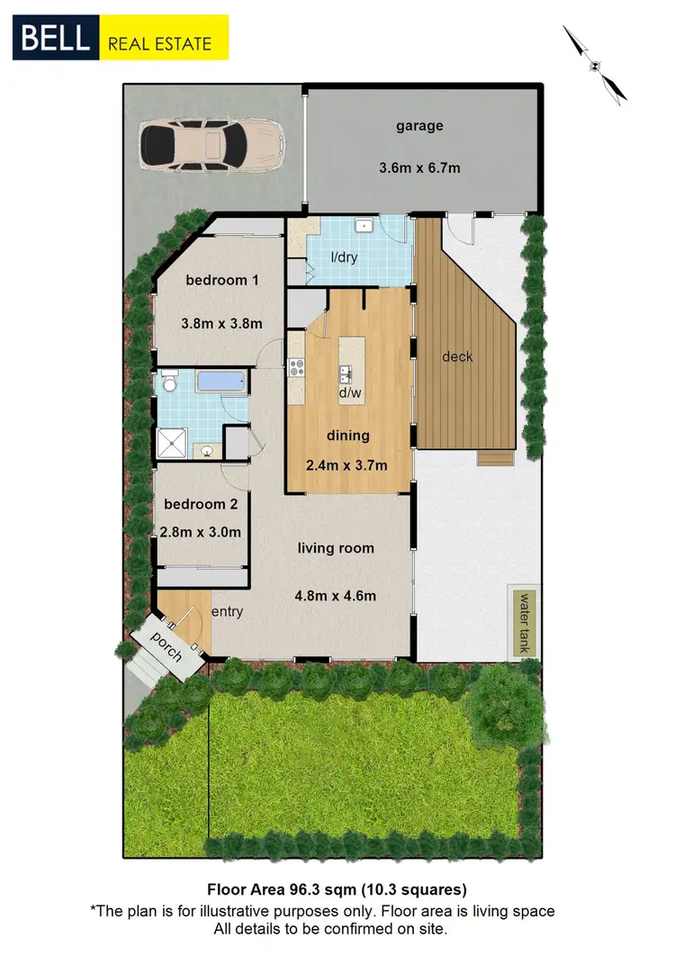 Floorplan of Homely unit listing, 2/87 Cherylnne Crescent, Kilsyth VIC 3137