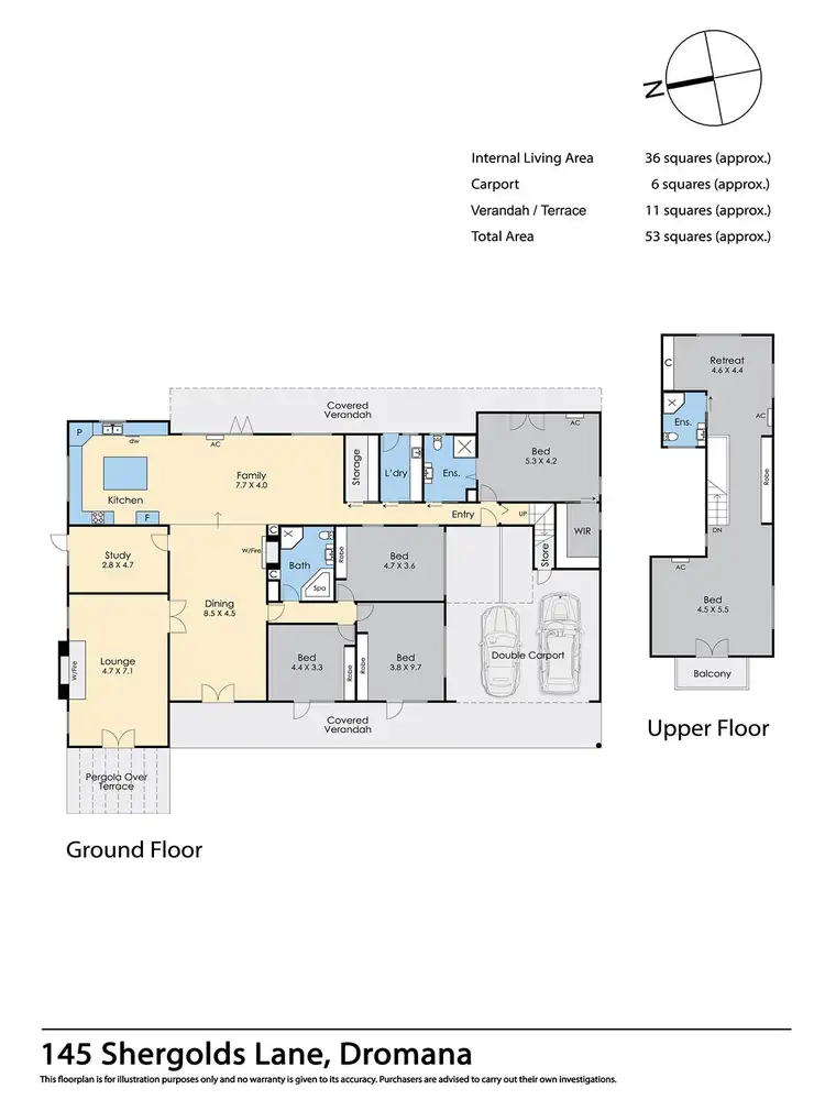 Floorplan of Homely rural property listing, 145 Shergolds Lane, Dromana VIC 3936