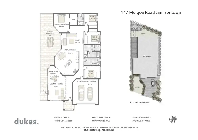Floorplan of Homely house listing, 147 Mulgoa Road, Jamisontown NSW 2750