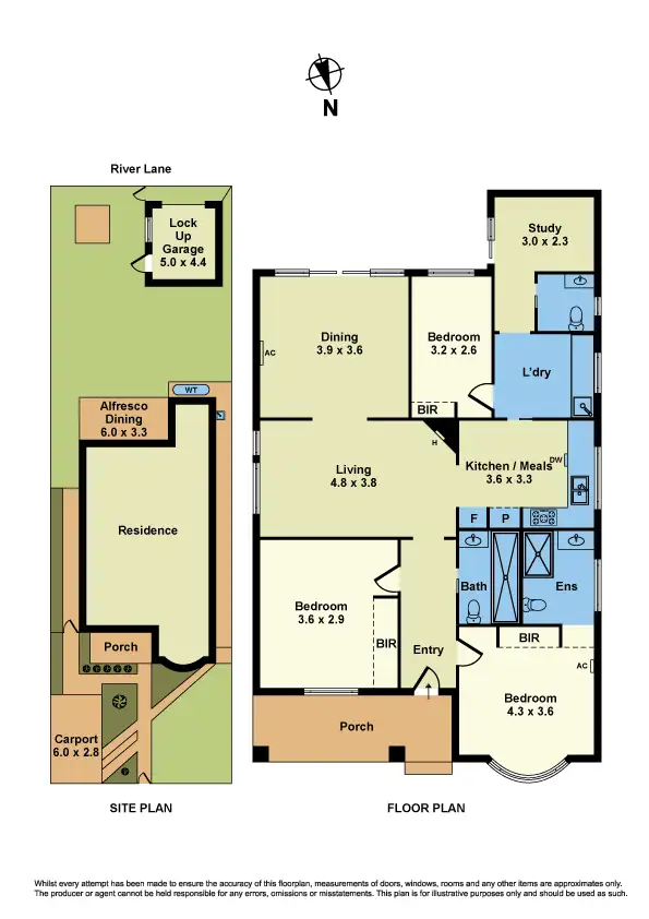 Floorplan of Homely house listing, 59 Hobson Street, Newport VIC 3015