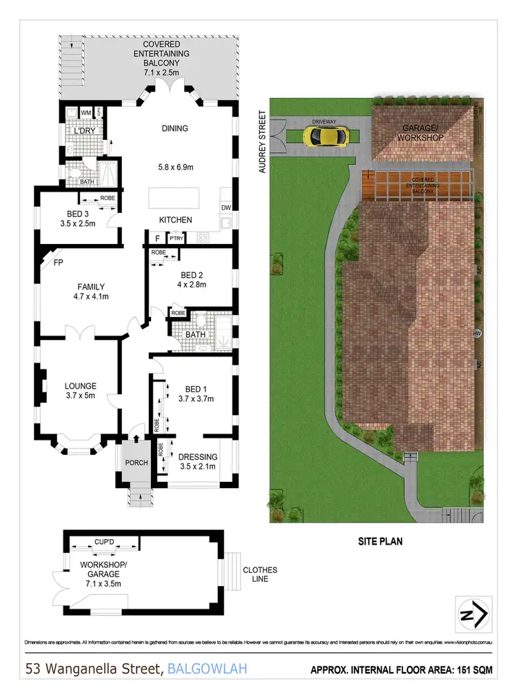 Floorplan of Homely house listing, 53 Wanganella Street, Balgowlah NSW 2093