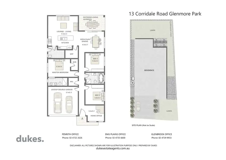 Floorplan of Homely house listing, 13 Corridale Road, Glenmore Park NSW 2745