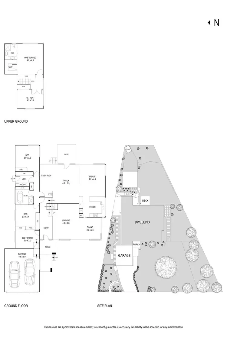 Floorplan of Homely house listing, 10 Nathan Road, Eltham VIC 3095