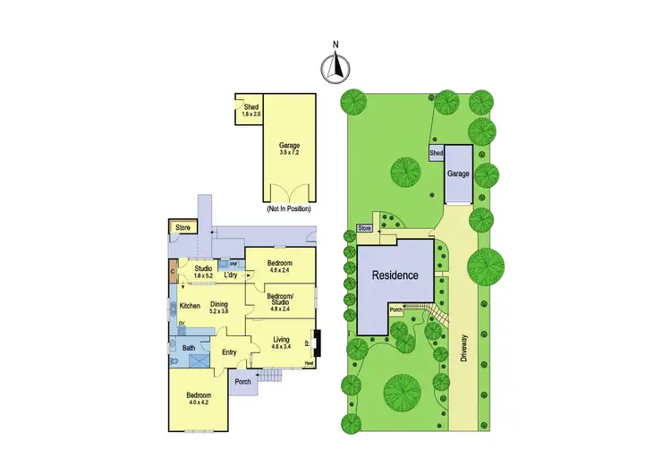 Floorplan of Homely house listing, 79 Brougham Street, Eltham VIC 3095