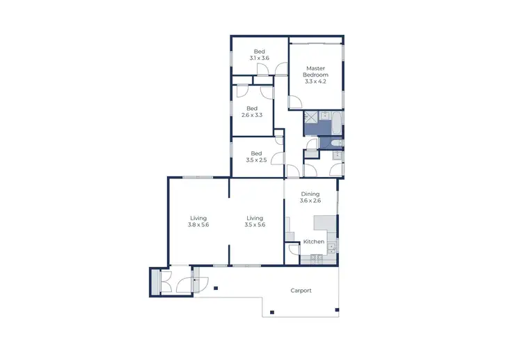 Floorplan of Homely house listing, 32 Dalkeith Road, Wantirna VIC 3152