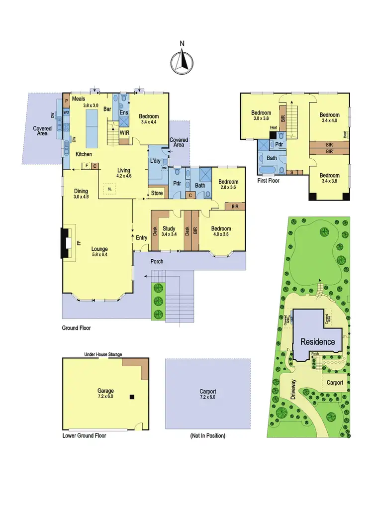 Floorplan of Homely house listing, 25 Albion Crescent, Greensborough VIC 3088