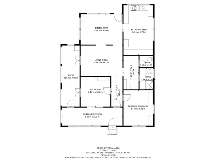 Floorplan of Homely house listing, 32 Bligh Street, Gympie QLD 4570