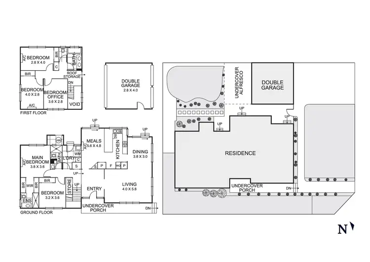 Floorplan of Homely house listing, 28 Kayden Street, Cheltenham VIC 3192
