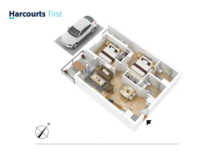 Floorplan of Homely apartment listing, 711/2 Connam Avenue, Clayton VIC 3168