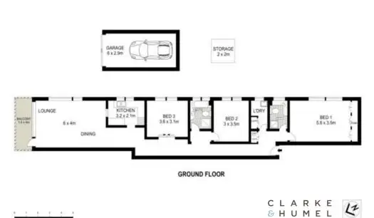 Floorplan of Homely apartment listing, 4/98-100 Bower Street, Manly NSW 2095