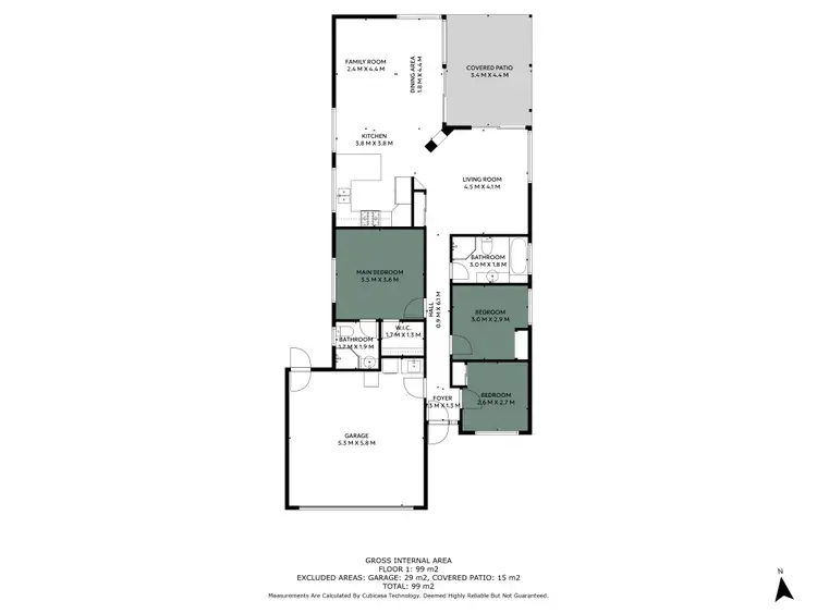 Floorplan of Homely house listing, 8 Tamborine Circuit, Kallangur QLD 4503