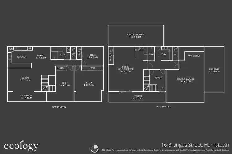 Floorplan of Homely house listing, 16 Brangus Street, Harristown QLD 4350