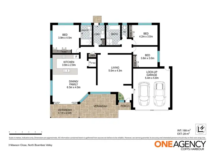 Floorplan of Homely house listing, 3 Mawson Close, North Boambee Valley NSW 2450