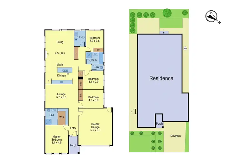 Floorplan of Homely house listing, 4 Merlin Views, Doreen VIC 3754