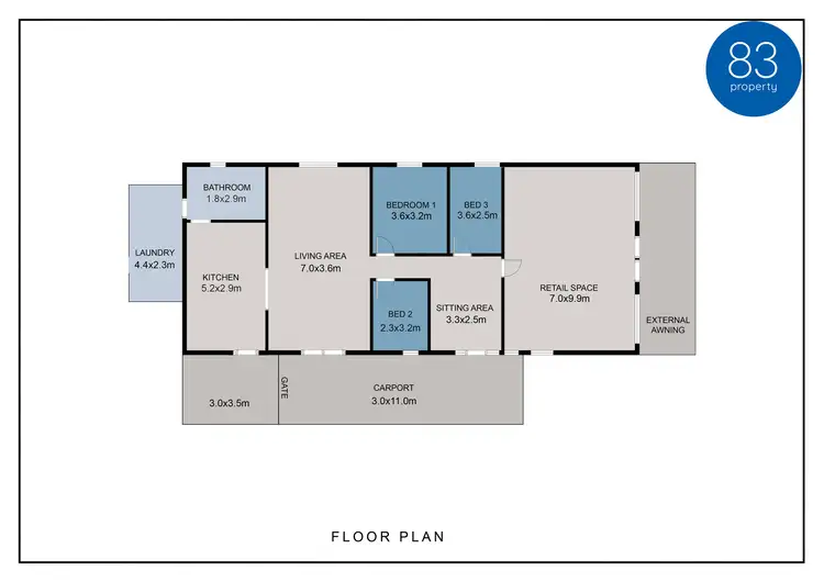 Floorplan of Homely house listing, 46 Victoria Street, Forest Hill QLD 4342