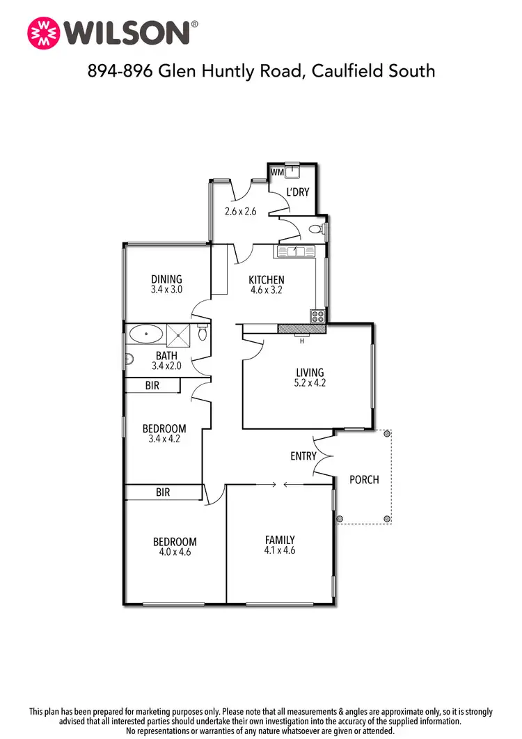 Floorplan of Homely house listing, 894 - 896 Glen Huntly Road, Caulfield South VIC 3162
