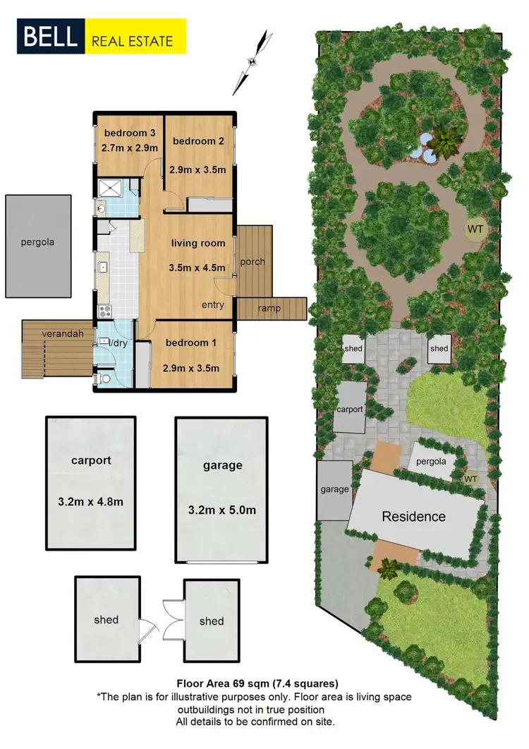 Floorplan of Homely house listing, 10 Buckmaster Drive, Mount Evelyn VIC 3796