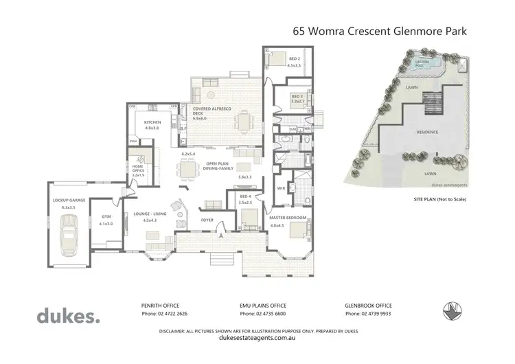 Floorplan of Homely house listing, 65 Womra Crescent, Glenmore Park NSW 2745