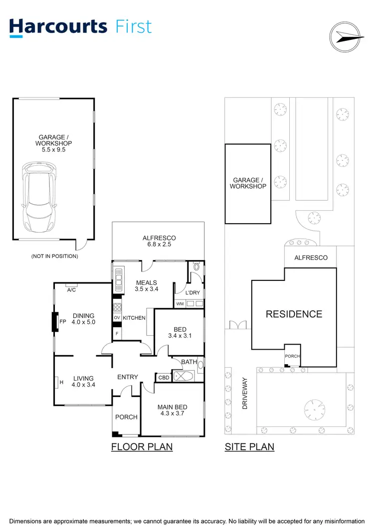 Floorplan of Homely house listing, 17 Andrew Street, Oakleigh VIC 3166