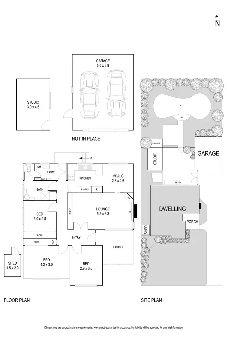 Floorplan of Homely house listing, 1 Sonia Street, Donvale VIC 3111