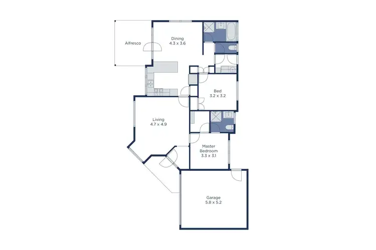 Floorplan of Homely house listing, 9 Honeypot Close, Knoxfield VIC 3180