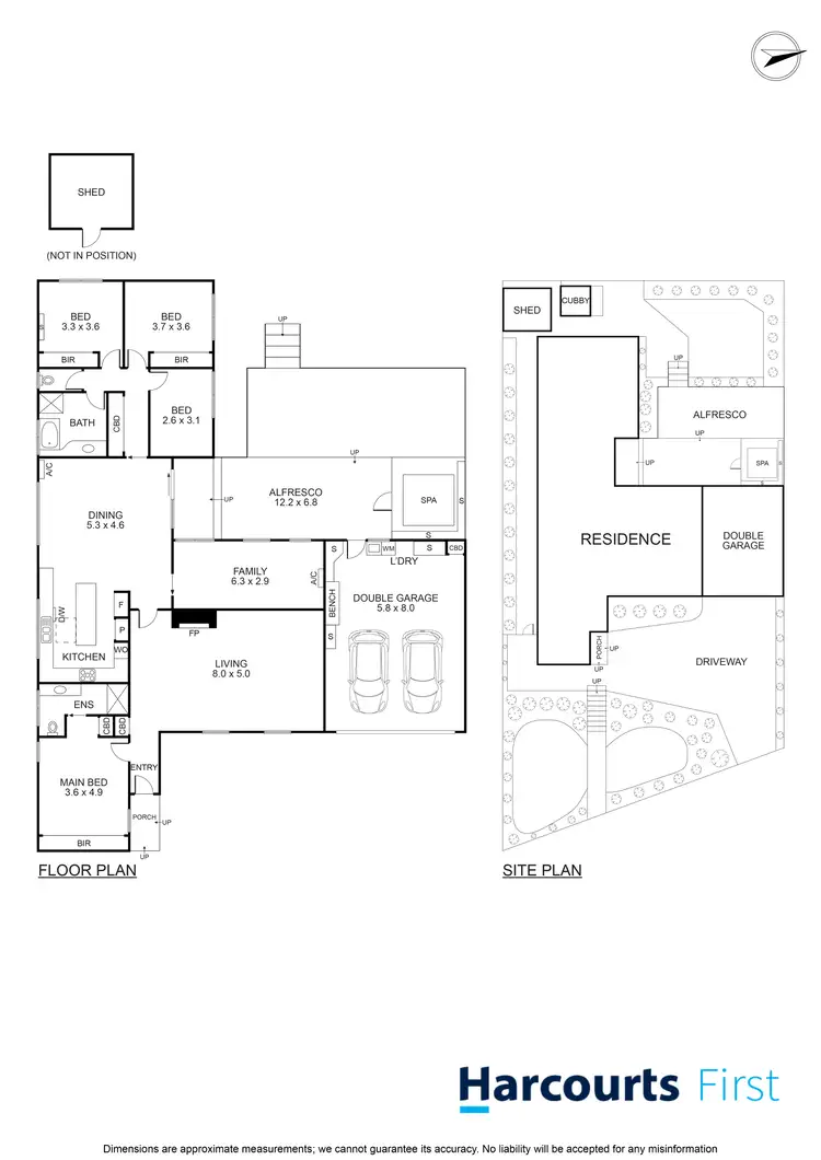 Floorplan of Homely house listing, 15 Gateshead Drive, Wantirna South VIC 3152