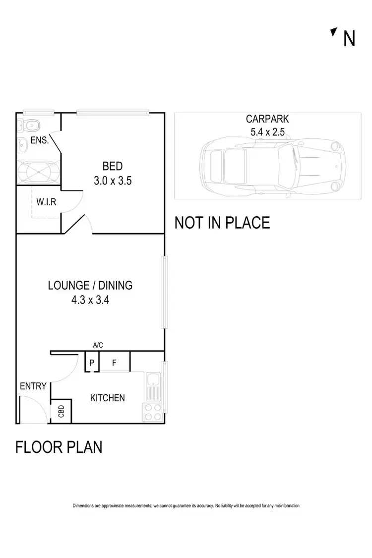 Floorplan of Homely unit listing, 2/10 Station Street, Fairfield VIC 3078
