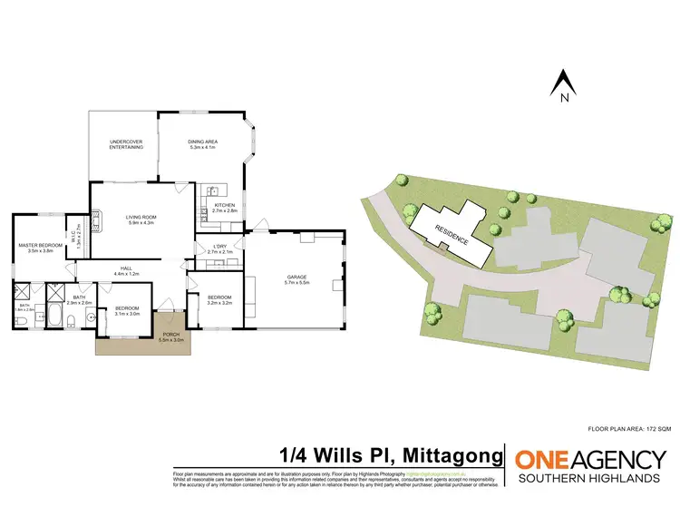 Floorplan of Homely villa listing, 1/4 Wills Place, Mittagong NSW 2575