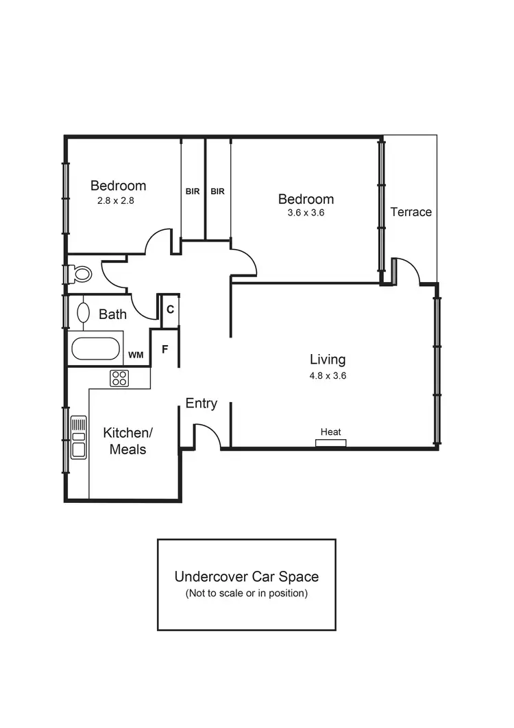 Floorplan of Homely apartment listing, 7/21 Carlisle Avenue, Balaclava VIC 3183