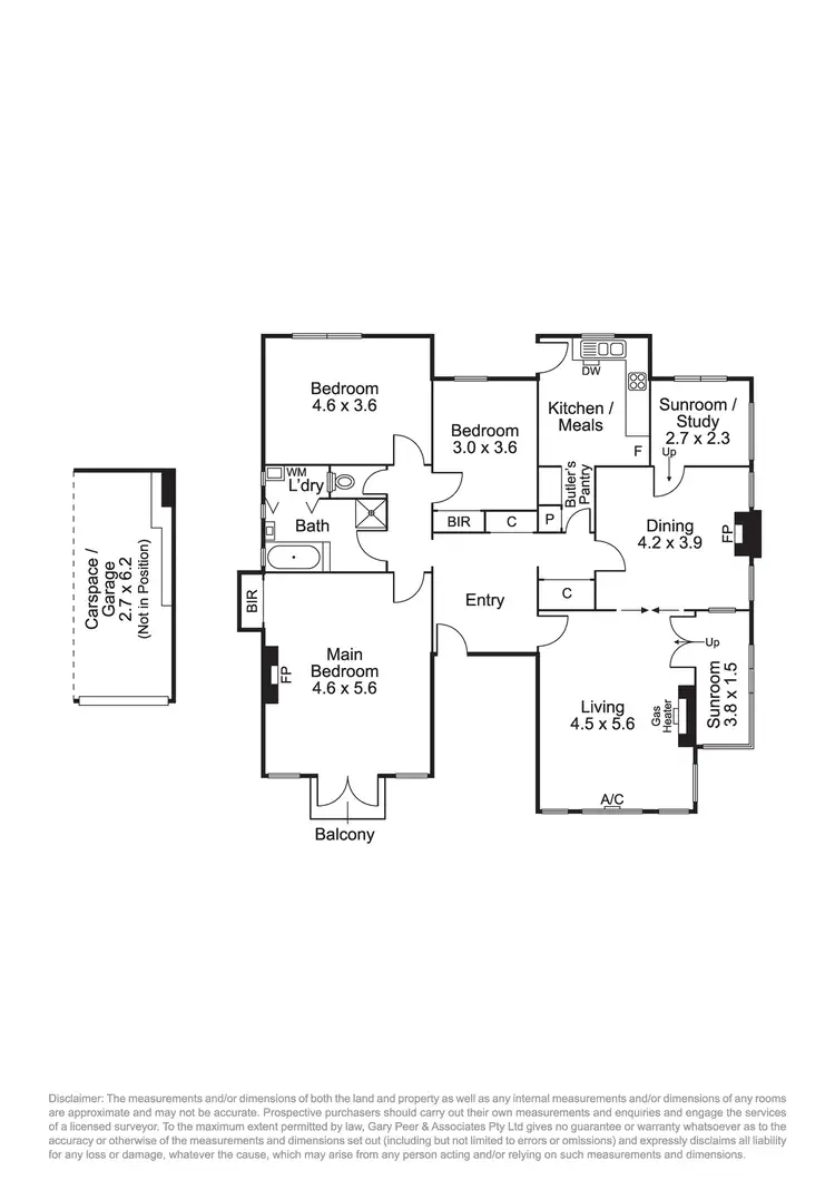 Floorplan of Homely apartment listing, 4/543 Toorak Road, Toorak VIC 3142