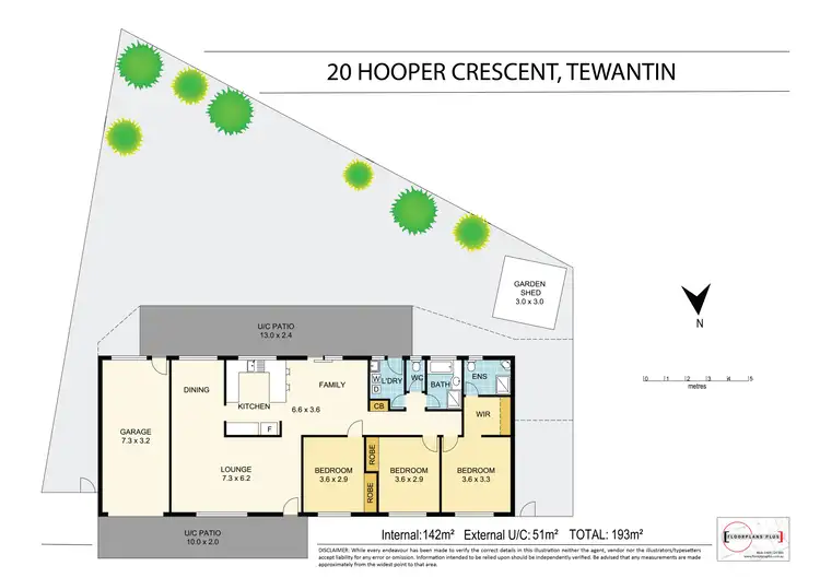 Floorplan of Homely house listing, 20 Hooper Crescent, Tewantin QLD 4565
