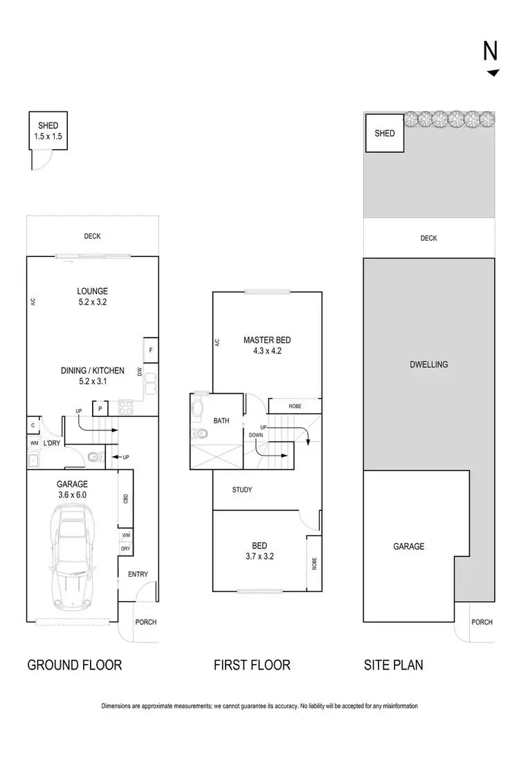 Floorplan of Homely townhouse listing, 8/35 Foote Street, Templestowe Lower VIC 3107